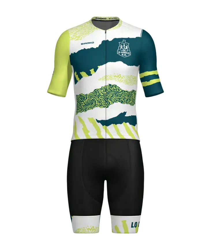 Equipació completa ciclisme — davant